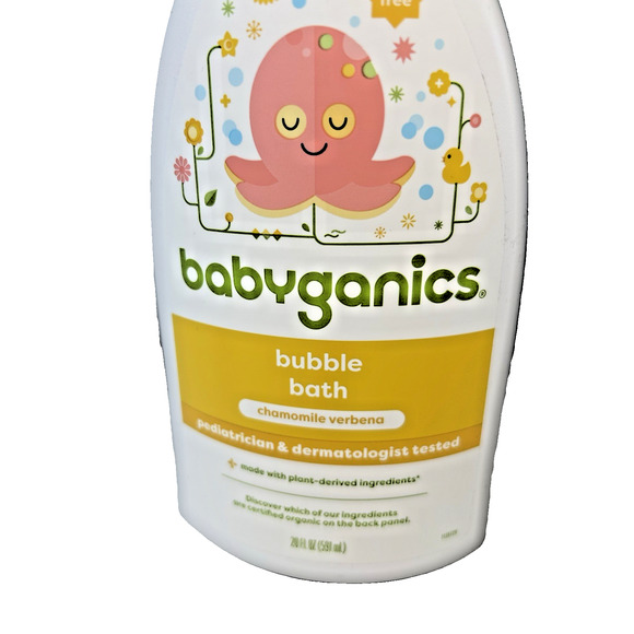 Babyganics Bubble Bath Chamomile Verbena Tear Free 2 - 20oz. bottles - Picture 5 of 5